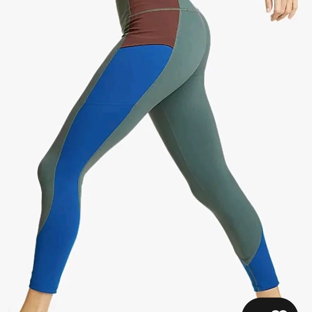 Eddie Bauer WomenGuide Trex 7/8-Length ColorBlock Leggings Small Dragonfly. - Picture 9 of 9